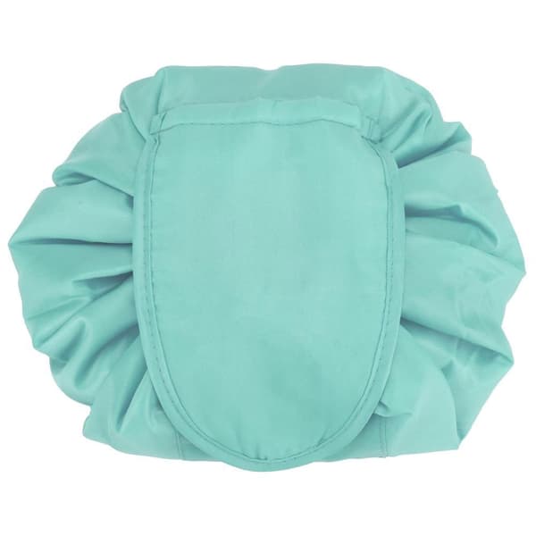 Kosmetikväska Sminkväska Toalettväska Kosmetisk påse Tvättväska Necessär Makeup Bag med dragsko för att dra ihop och 2 innerfack