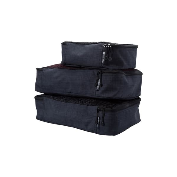 Mountain Warehouse Packing Organiser (Pack of 3) Grey One Size