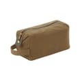 Pikkukuva 1 / 3: Quadra Heritage Washed Leather Accents Toiletry Bag