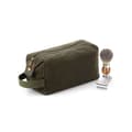 Pikkukuva 2 / 2: Quadra Heritage Washed Leather Accents Toiletry Bag