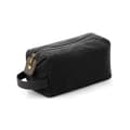 Pikkukuva 1 / 2: Quadra Heritage Washed Leather Accents Toiletry Bag
