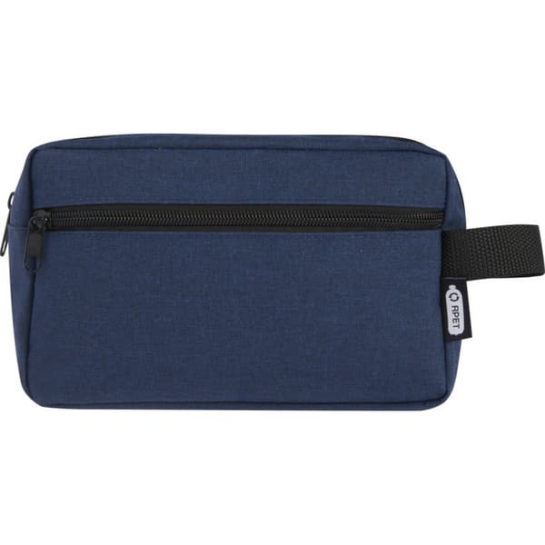 Ross Recycled Polyester 1.5L Toiletry Bag Heather Navy One Size