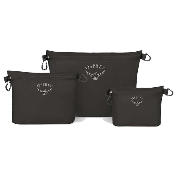 Osprey Pestä Laukku Ultralight Zipper Sack Set Musta
