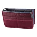 Miniatyrbild 3 av 4: Dragkedja Nylon Kosmetisk Organizer Resväska Burgundy