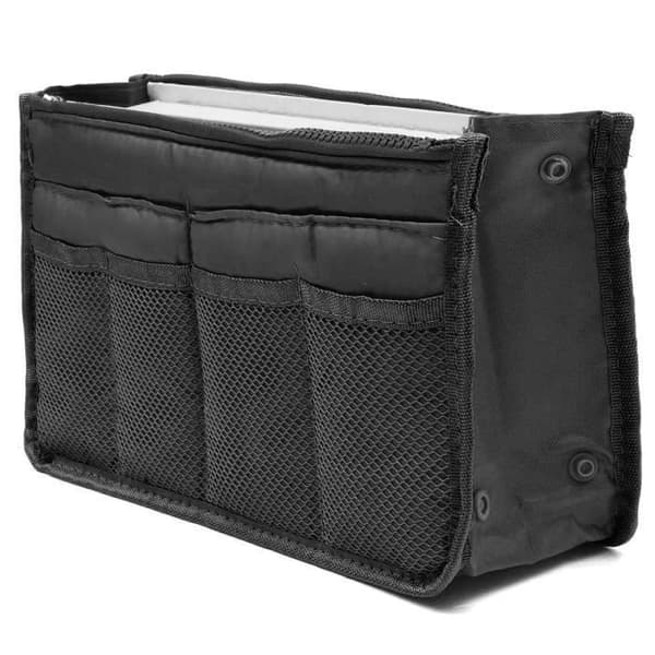 SHAN Pouch Organizer Resväska Toalettväska Förvaring Makeup Förvaring Svart