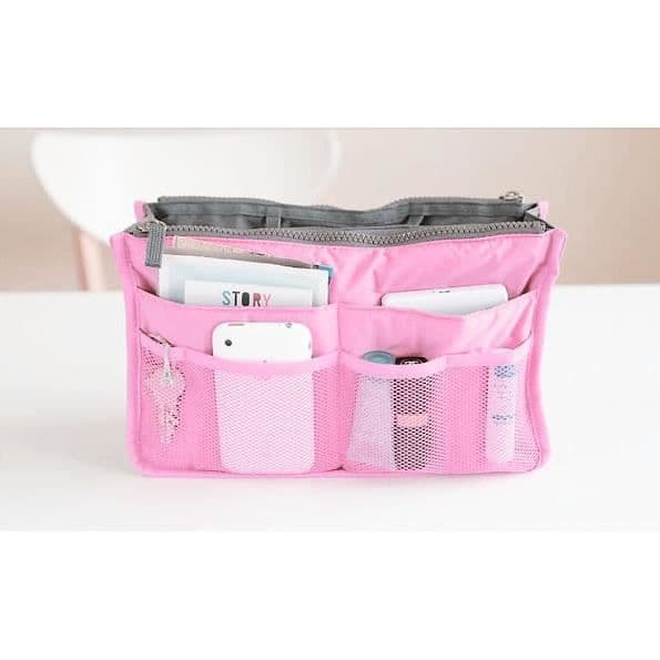 OrganizerPouchHandförvaringsväska för kosmetika eller toalettartiklar resväska (rosa)