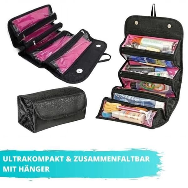 MAVURA necessär »vikbar sminkväska Roll&amp;Go sminkväska necessär necessär necessär