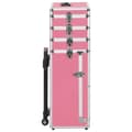 Pikkukuva 4 / 10: vidaXL Meikkivaunu alumiini pinkki -  Meikki- & toilettilaukut