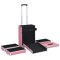 Pikkukuva 6 / 10: vidaXL Meikkivaunu alumiini pinkki -  Meikki- & toilettilaukut