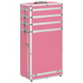 Pikkukuva 1 / 10: vidaXL Meikkivaunu alumiini pinkki -  Meikki- & toilettilaukut