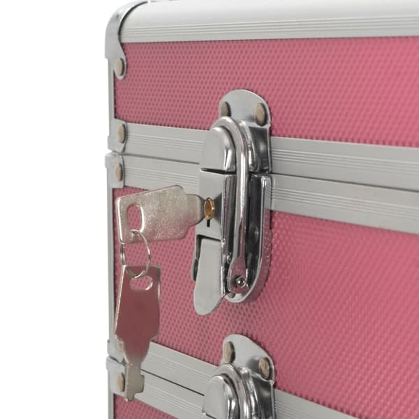 Sminklåda aluminium rosa - Sminkvagn - Sminkvagnar - Home & Living