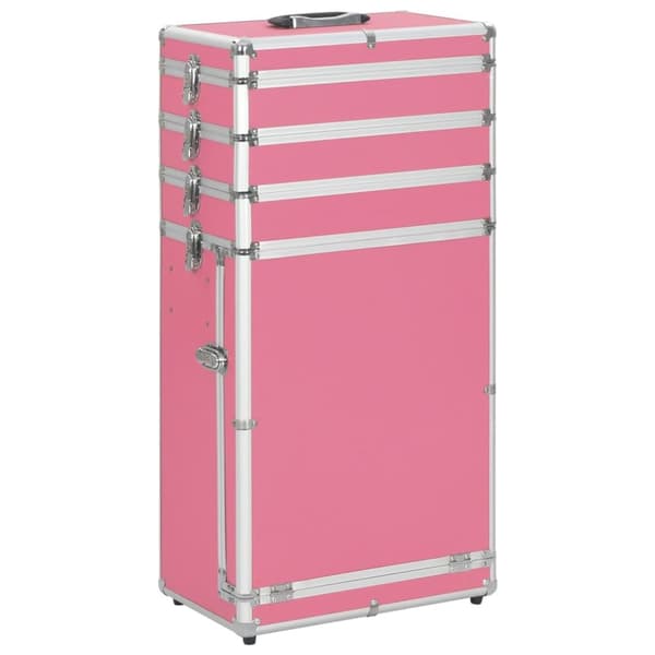 Sminklåda aluminium rosa - Sminkvagn - Sminkvagnar - Home & Living