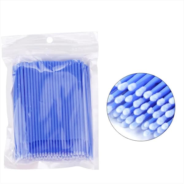 Mikrobomullspinner - 100 stk