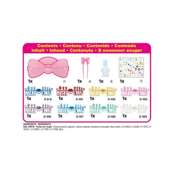Manicuresæt Aquabeads The Disney Princesses Manicure Box