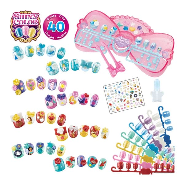 Manicuresæt Aquabeads The Disney Princesses Manicure Box