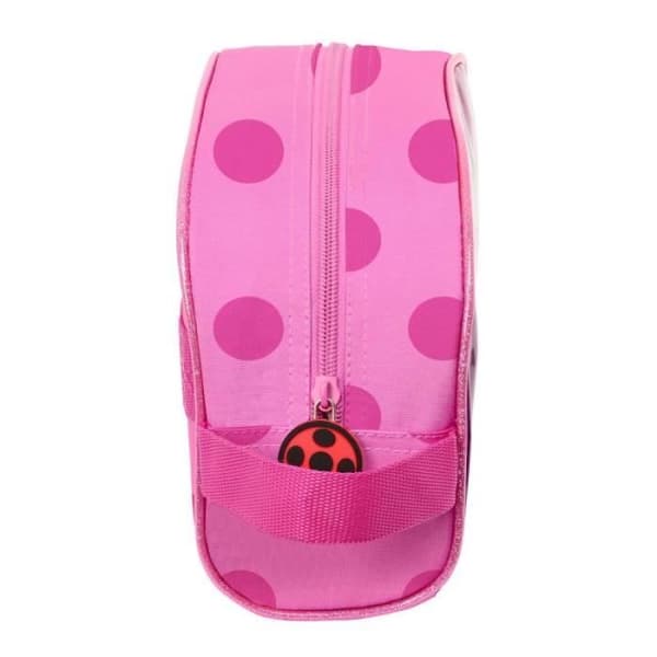 Necessär - Lady Bug - Fuchsia - 26 x 16 x 9 cm - 300D Polyester - Mjuk