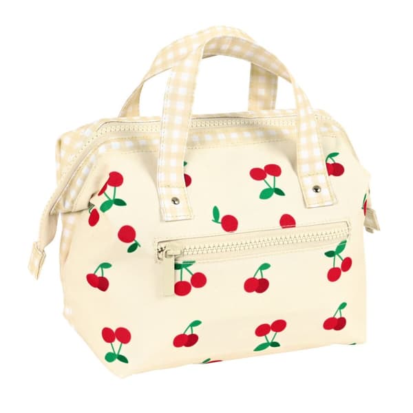 Skoletoilettaske Safta Cherry Beige 26.5 x 17.5 x 12.5 cm