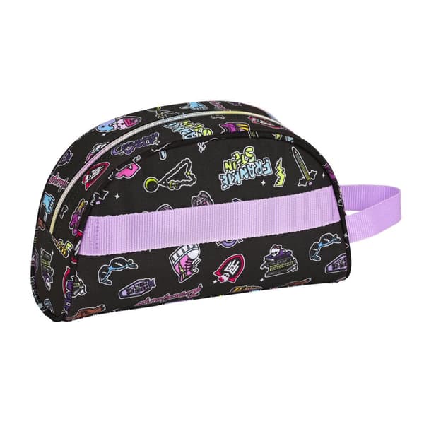 Rejsetoilettaske Monster High Creep Sort Polyester 300D 26 x 16 x 9 cm
