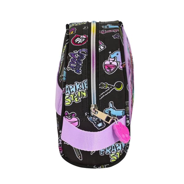 Rejsetoilettaske Monster High Creep Sort Polyester 300D 26 x 16 x 9 cm