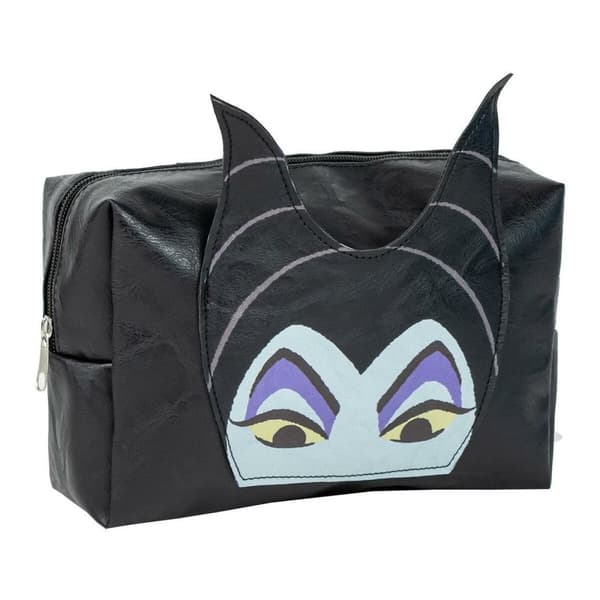 Rejsetoilettaske Disney Maleficent Sort 23 x 15 x 9 cm