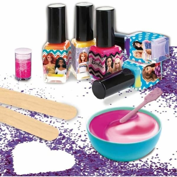 Manicuresæt Lisciani Giochi Barbie nail art