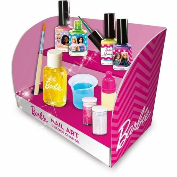 Manicuresæt Lisciani Giochi Barbie nail art