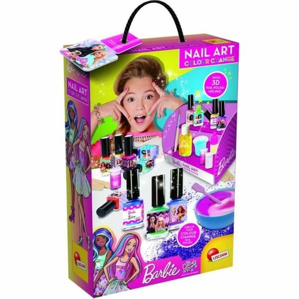 Manicuresæt Lisciani Giochi Barbie nail art