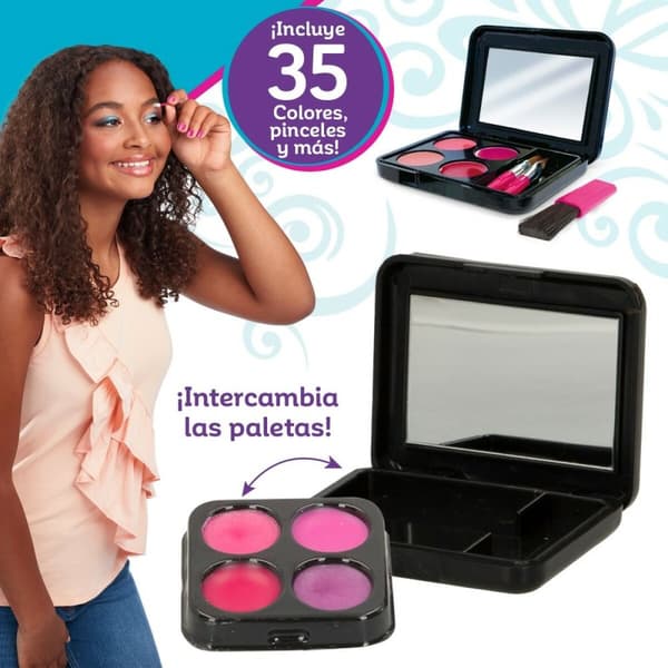 Sminkset för barn Cra-Z-Art Shimmer 'n Sparkle Glam & Go 19 x 16 x 8 cm 4 antal