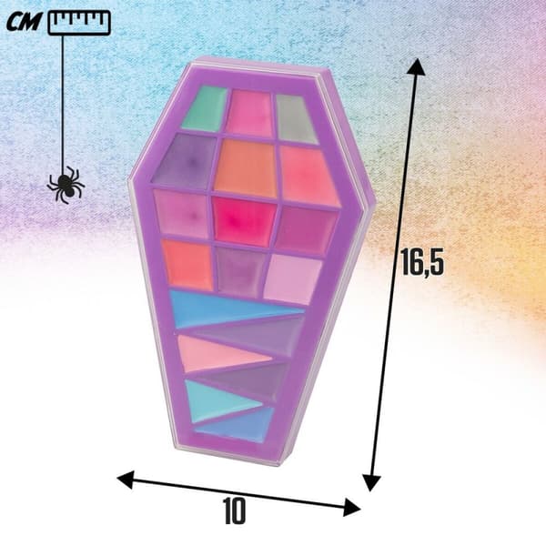 Sminkesett for Barn Monster High Feeling Fierce 10 x 16,5 x 2 cm 4 enheter