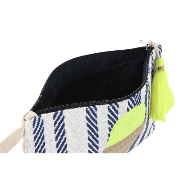 Toalettveske Home ESPRIT Blå Rosa 26 x 2 x 19 cm (2 enheter)