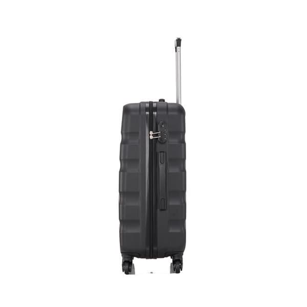 CELIMS - Resväska Set | Kabin resväska + toalettväska 30 cm Godkänd av 100+ flygbolag | 55x40x20 | Svart