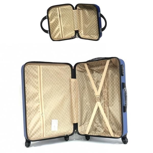 Resväska Stor Storlek - CELIMS FRANCE - 75cm - Inbyggd Lås - ABS - 23kg - Blå