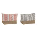 Pikkukuva 1 / 3: Matkapakkaus Home ESPRIT Harmaa Koralli 25 x 7 x 15 cm (2 osaa)