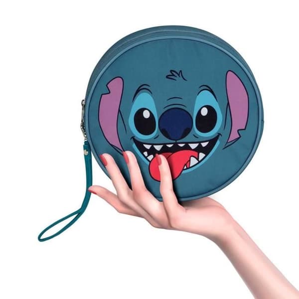 Jumbo Necessär - Disney Lilo and Stitch Face - Blå - One Size