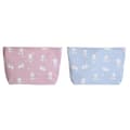 Pikkukuva 1 / 3: Matkapakkaus DKD Home Decor Sininen Pinkki polialgodon osos 33 x 8 x 21 cm (2 osaa)