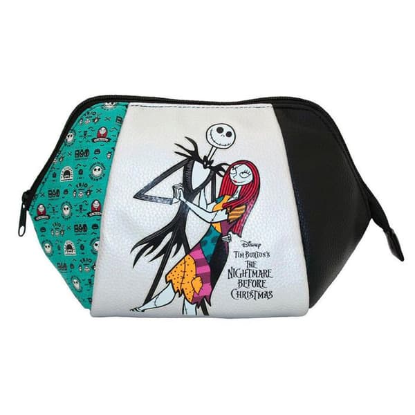 Toalettväska - Cerda - Nightmare Before Christmas - Mjuk - Dragkedja - Svart
