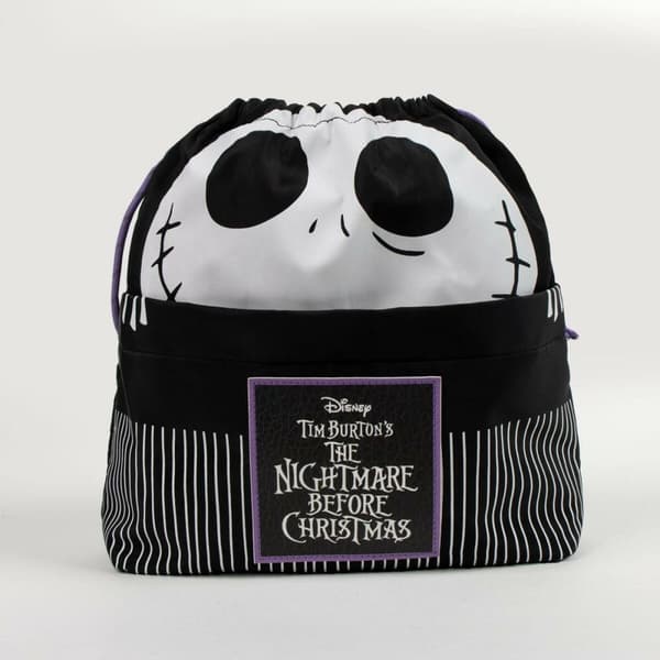 Rejsetoilettaske The Nightmare Before Christmas Sort 100 % Nylon 16,5 x 25 x 7 cm