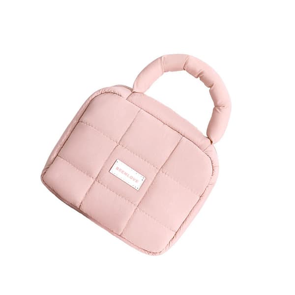 INF Rosa Puff Square förvaringsväska