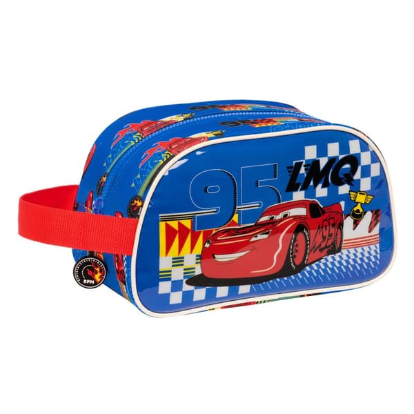 Skolnecessär Cars Race ready Blå 26 x 15 x 12 cm