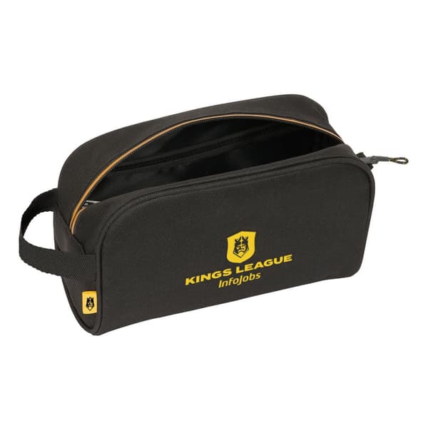 Rejsetoilettaske Kings League Sort 24 x 15 x 10 cm