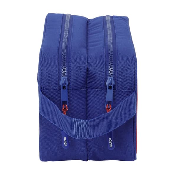 Rejsetoilettaske F.C. Barcelona 24/25 Rødbrun Marineblå Sportslig 26 x 15 x 12.5 cm