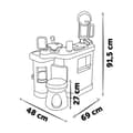 Pikkukuva 4 / 5: Kampaamosetti lapsille Smoby BARBER SHOP 69 x 48 x 91,5 cm 69 x 48 x 91,5 cm