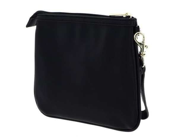 GUESS Necessär svart för damer och herrar - Vanille Flat Top Zip 160371