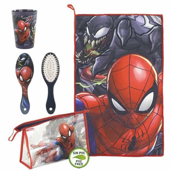 Matkasetti Spider-Man Punainen