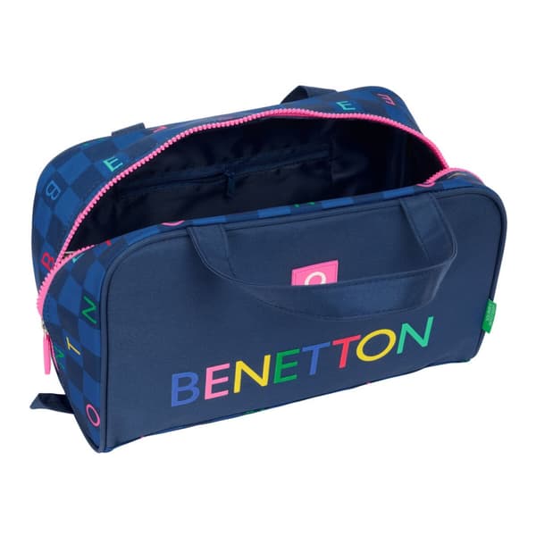 Matkapakkaus Benetton Damero Laivastonsininen 31 x 14 x 19 cm