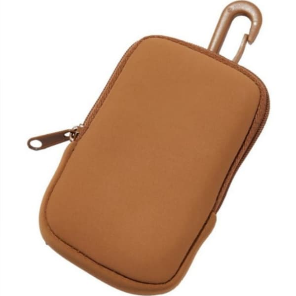 INF Zipper-pose med fjederkrog, kosmetikpung-organizer