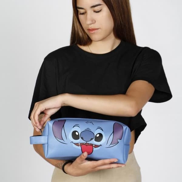 Brick Plus Necessär - Disney Lilo and Stitch Face - Blå - One Size