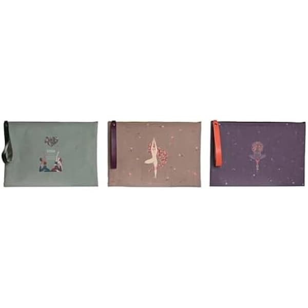 Necessär - DKD HOME DECOR - Flerfärgad - Canvas - Mjuk - Dragkedja