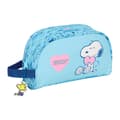 Miniatyrbillede 1 af 4: Rejsetoilettaske Snoopy Love Lyseblå 26 x 16 x 9 cm