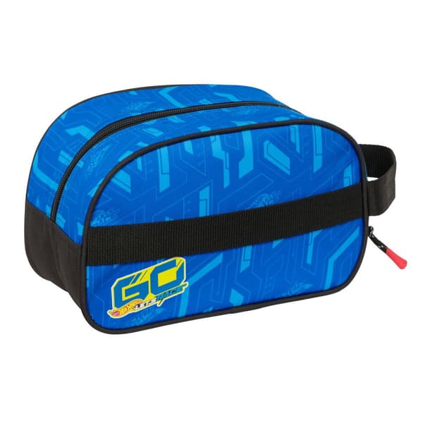 Matkapakkaus Hot Wheels Let's race Sininen Musta 26 x 15 x 12 cm